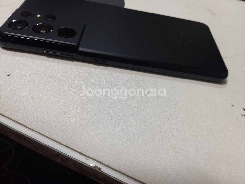 갤럭시s21울트라 256기가 무잔상 블랙--3