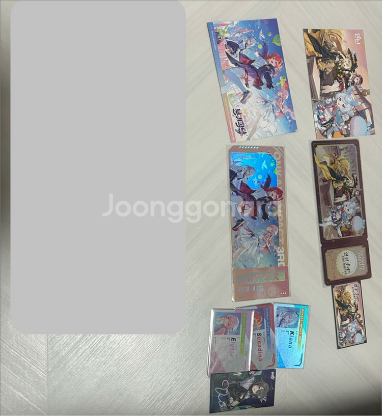 2024 호요랜드 굿즈 처분 (붕괴3RD, 원신)--0