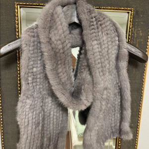 여성 밍크 머플러