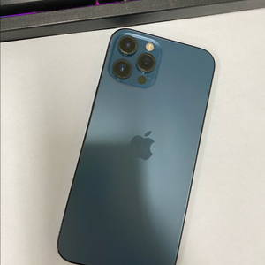 아이폰12프로맥스 블루 A급 128GB 배터리성능100%