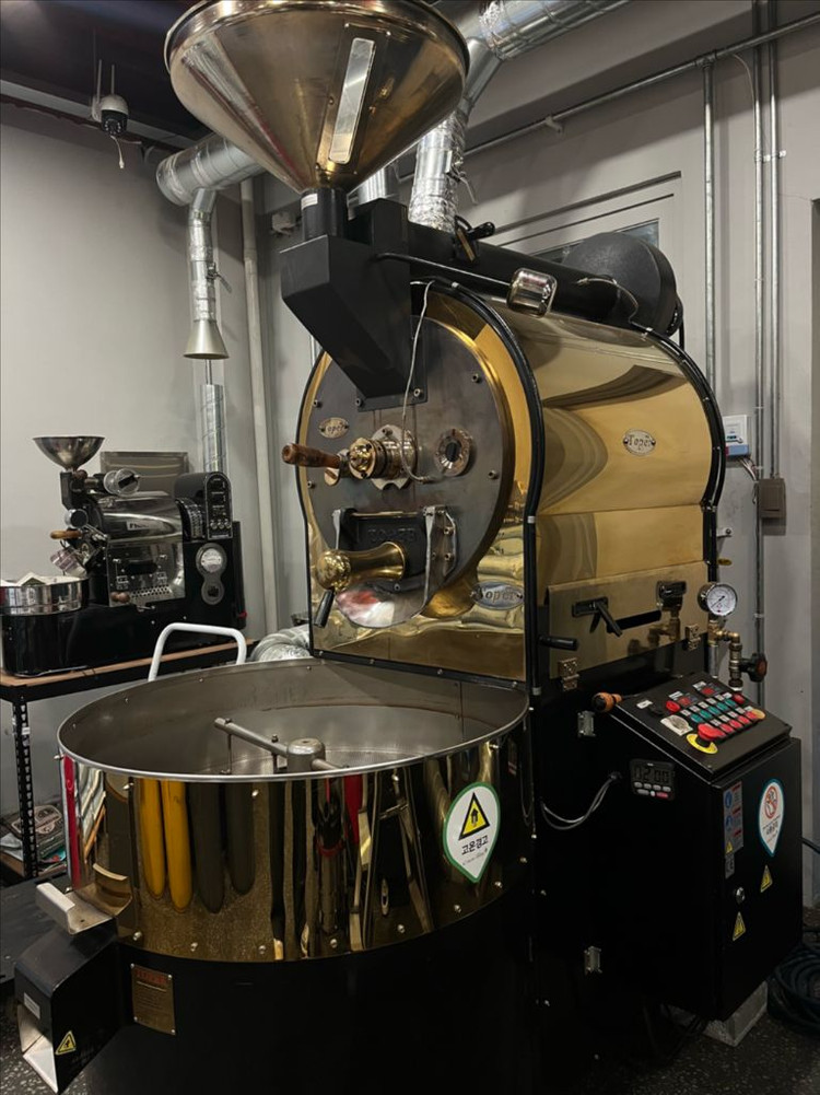 토퍼 커피 로스터기, 로스팅머신 15kg 이미지