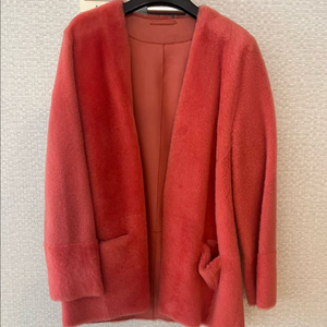 사바티에 리버시블 램 자켓