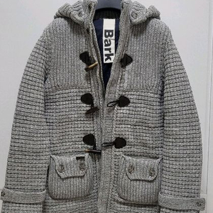 Bark 니트 더플 코트