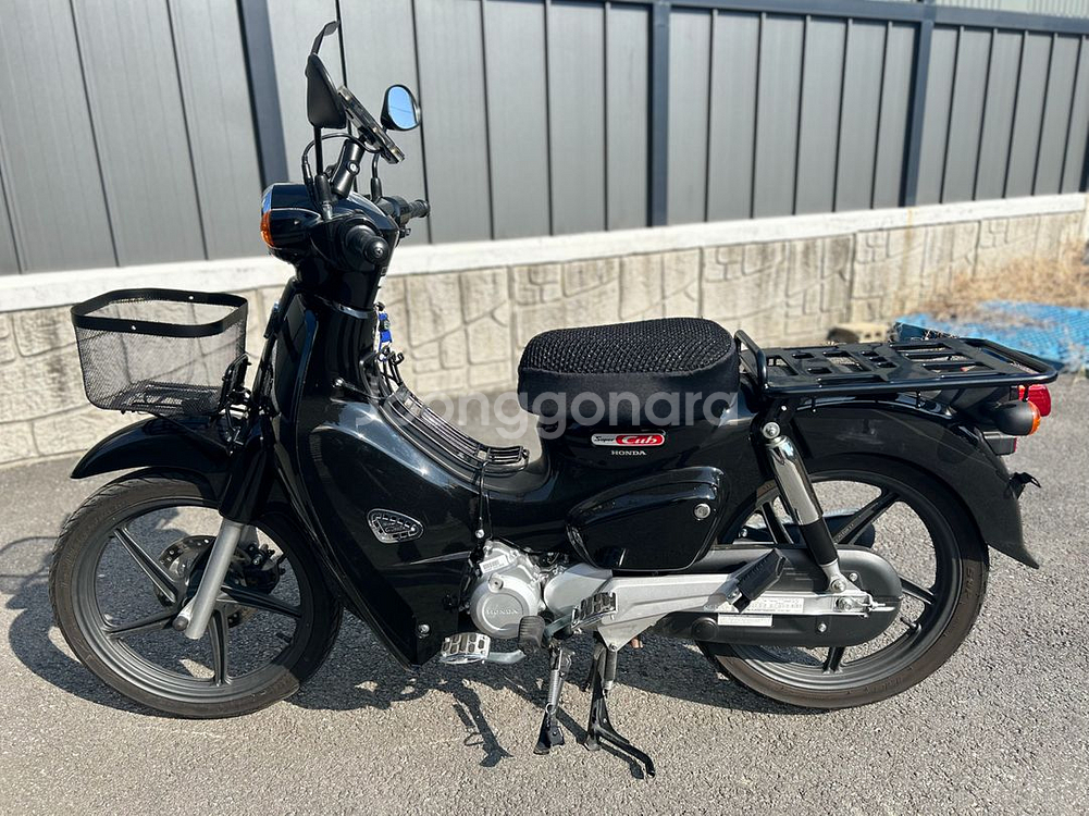 25년식 혼다 슈퍼커브110 블랙--2