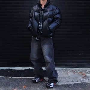 노매뉴얼 AELLA DUCK DOWN 블랙 3회 착용 초 떠리