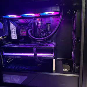 힐링컴 9950x3d 5090 아스트랄 컴퓨터 완본체