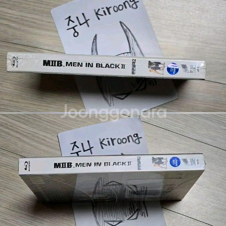 맨인블랙 1,2 스틸북 렌티큘러 한정판 블루레이 김치DVD(미개봉)--5