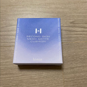 본품 힌스 블루쿠션 세컨스킨 메쉬 매트쿠션 21호 새상품