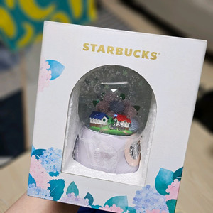 스타벅스 스노우볼 제주 수국 MD 새상품 이미지
