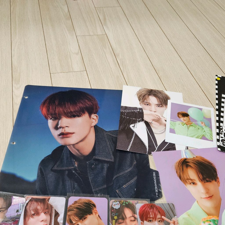 엔시티 제노 일괄!)포토카드 포카 캔디랩 레조넌스 시그 바인더인덱스 드림--2