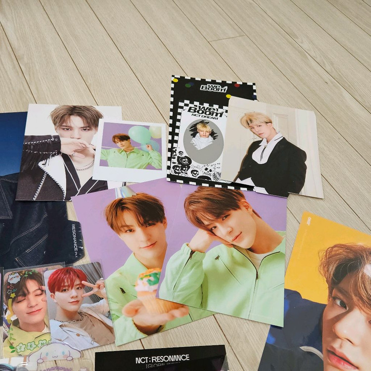 엔시티 제노 일괄!)포토카드 포카 캔디랩 레조넌스 시그 바인더인덱스 드림--3