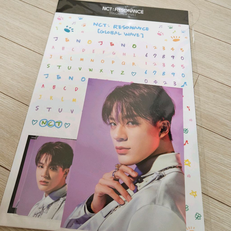 엔시티 제노 일괄!)포토카드 포카 캔디랩 레조넌스 시그 바인더인덱스 드림--6