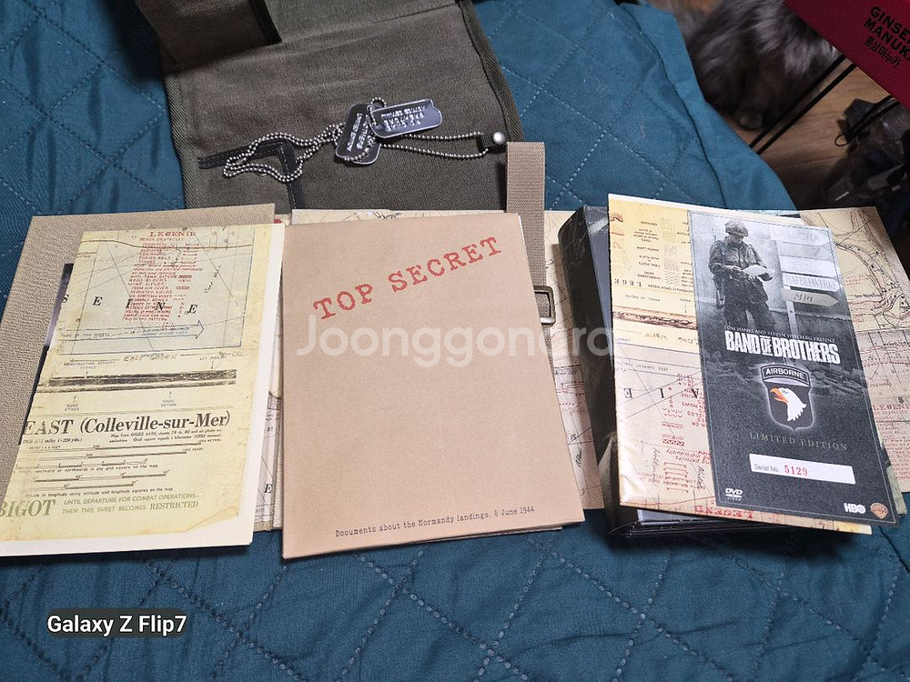 밴드오브브라더스 밀리터리 한정판 DVD--5