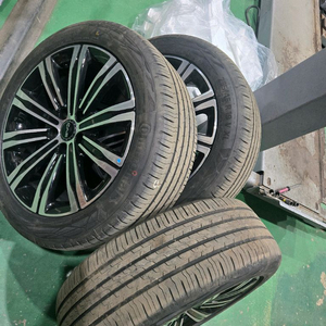 19인치 휠+컨티넬탈 eco contact 6 타이어 휠 타이어 세트