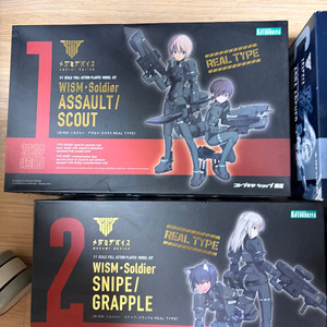 미개봉 고토부키야 메가미디바이스 01 ,02 WISM 리얼컬러 일괄판매합니다 이미지