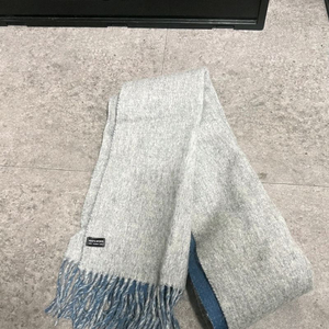 울100% 배색 머플러