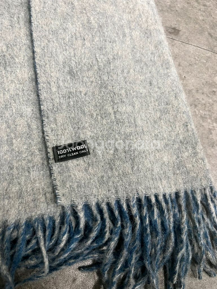 울100% 배색 머플러--2