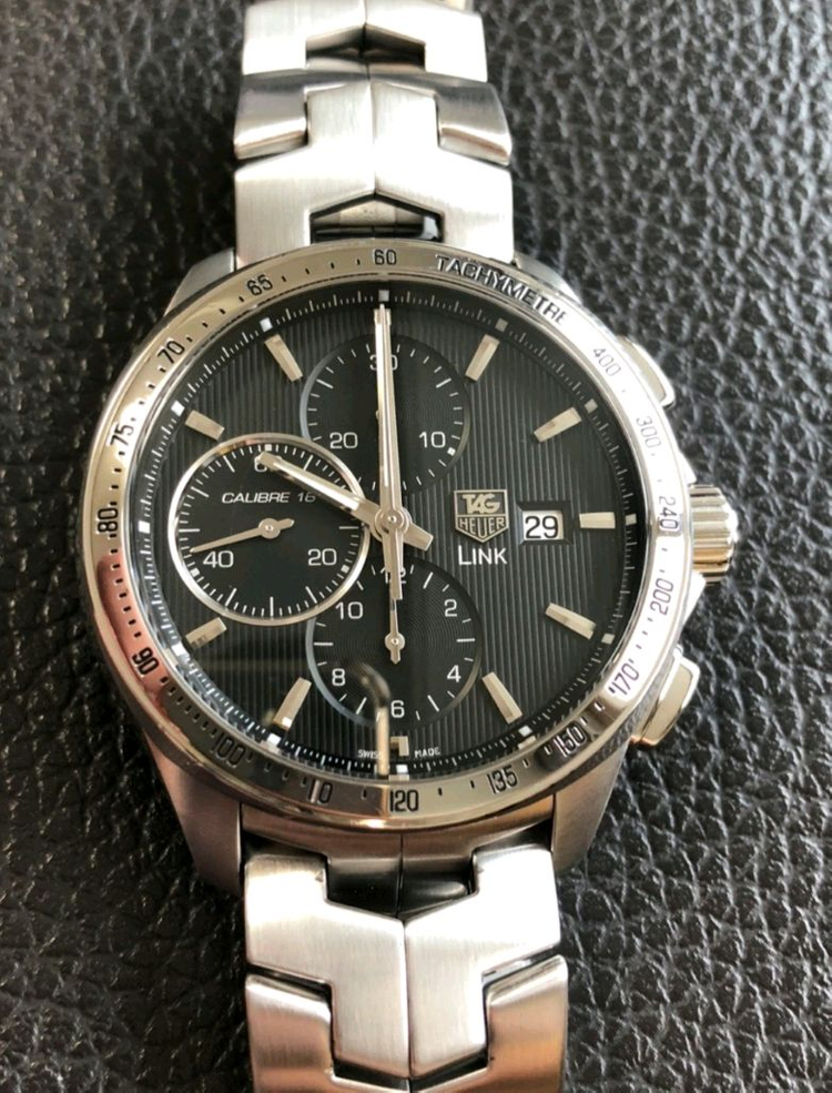 테그호이이 링크 크로노 + 스위스 큐빅와치 와인더 세트 이미지