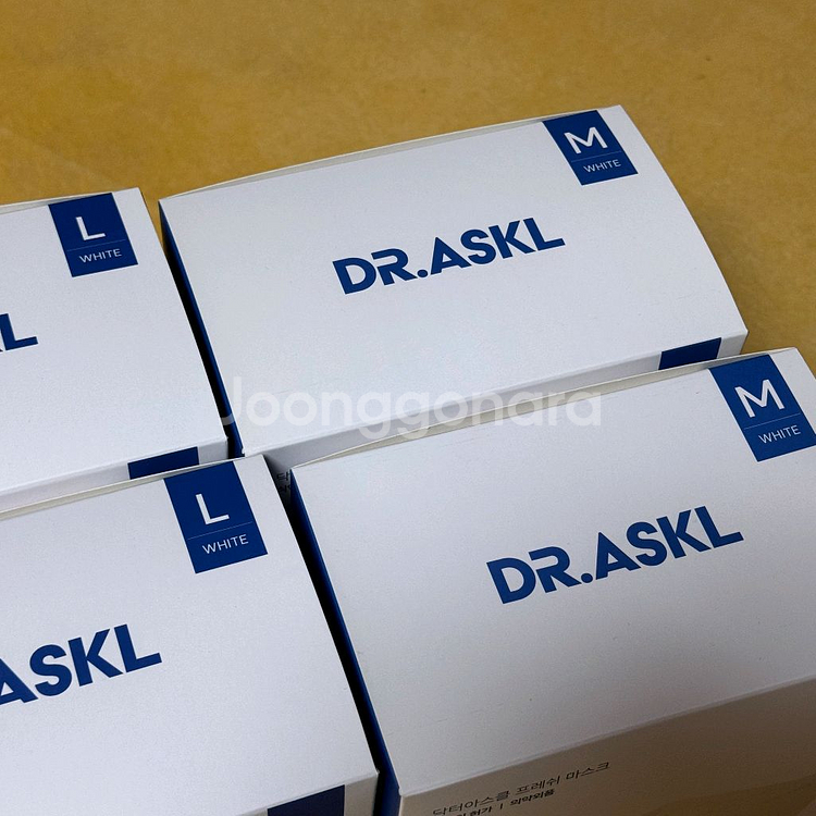 닥터아스클 프레쉬마스크 M50매 L50매 미개봉 새상품 판매합니다.--3