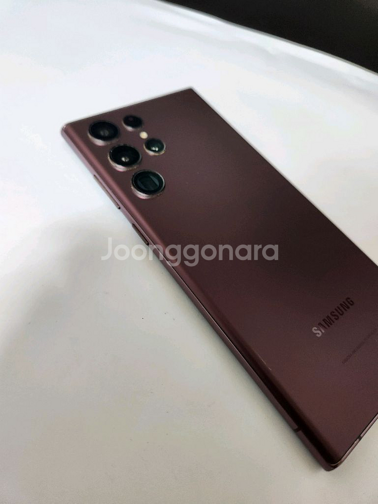 갤럭시 S22울트라 512기가 자급제 무잔상--3