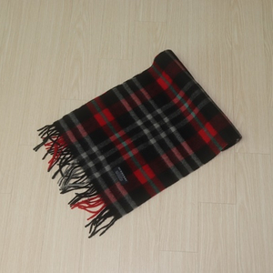 (머플러) 822. 버버리/레드블랙 체크머플러