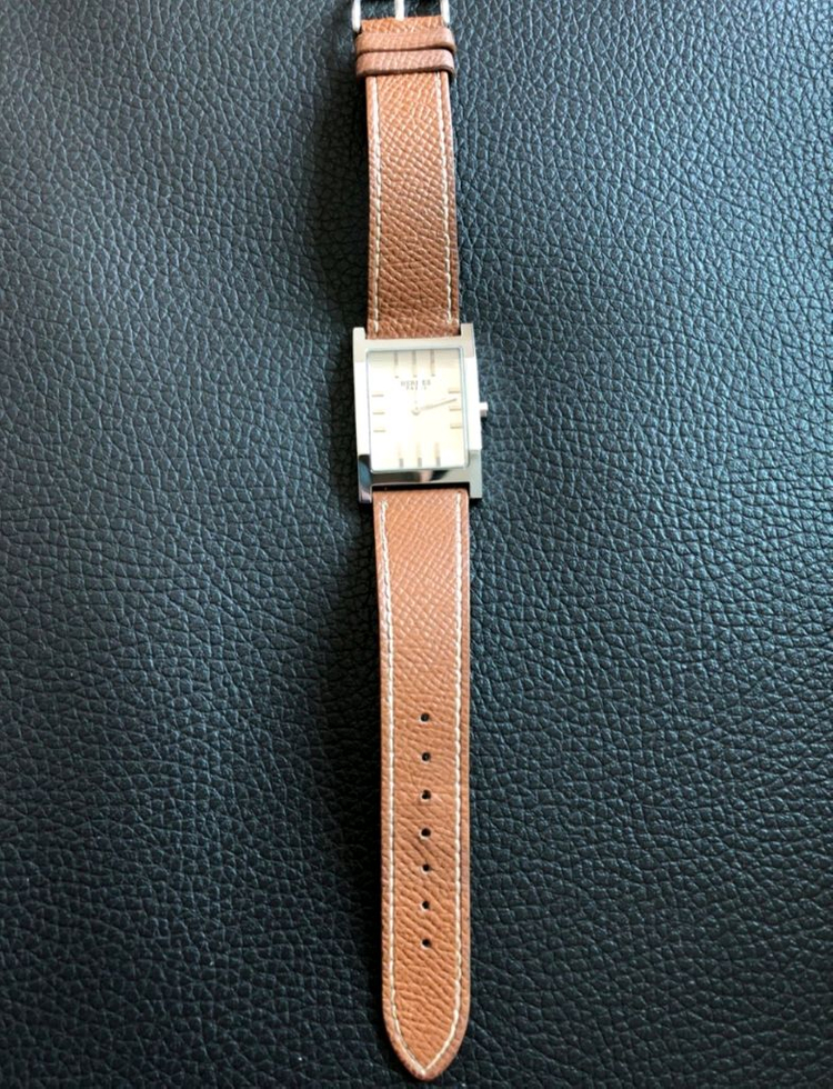 에르메스 탠덤 남자용 쿼츠시계 이미지