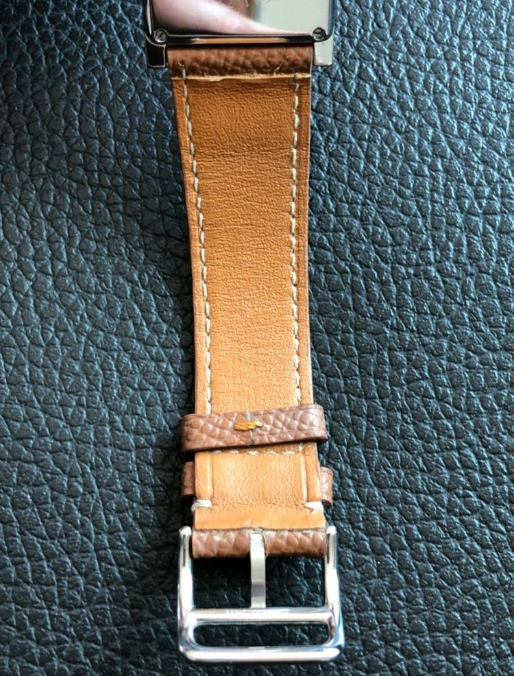 에르메스 탠덤 남자용 쿼츠시계 이미지