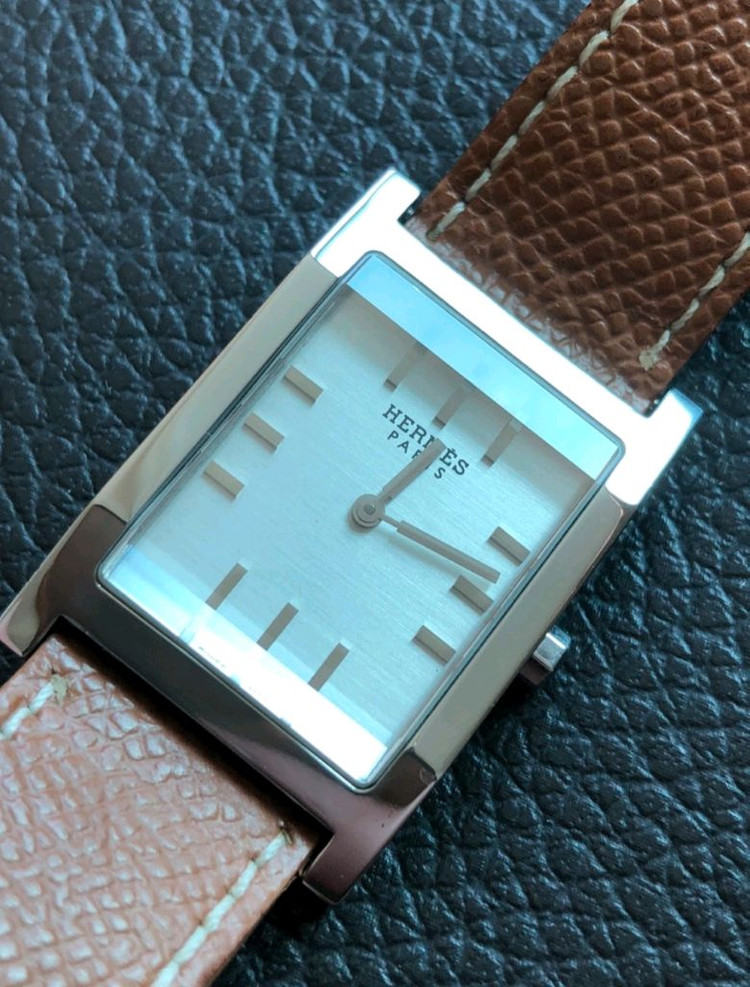 에르메스 탠덤 남자용 쿼츠시계 이미지