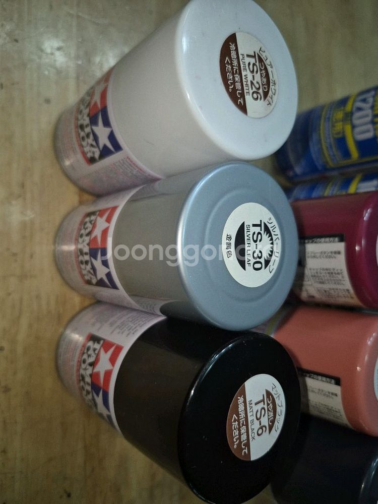 *일괄판매*프라모델전용(중고사용품)타미야외11종~스프레이페인트*헤이리영웅--2