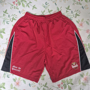 FC서울 x 1993스튜디오 파이핑 나일론 쇼츠 레드 (M) 이미지