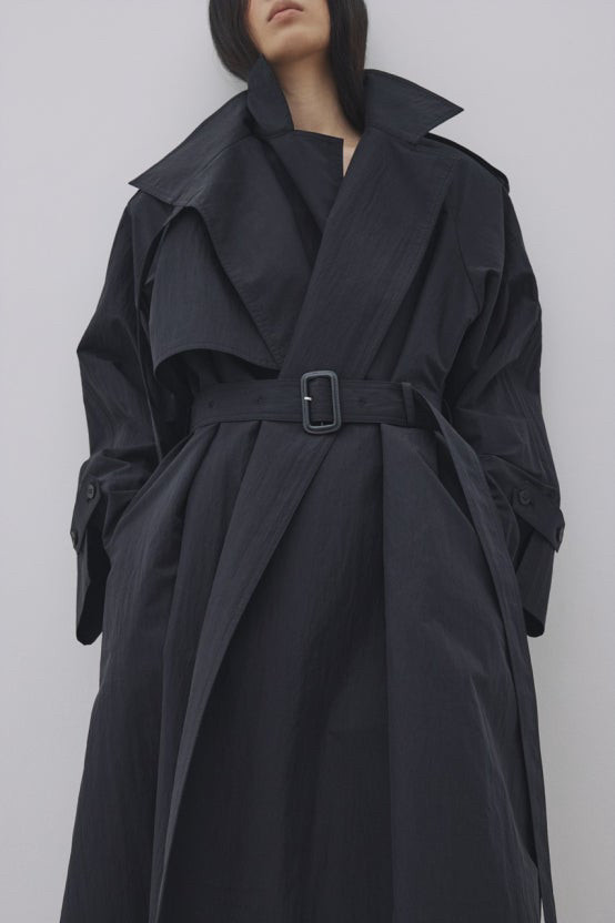 알투더블유 r2w 조슈아 트렌치코트 블랙, 택달린 새상품 엘보른 시에 원모어띵 이미지