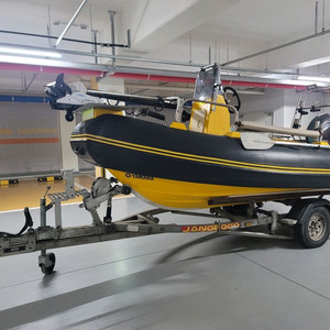 퍼시픽 콤비보트 450 와이드 풀옵션 야마하4사이클 50마력 판매(가격내림) 이미지