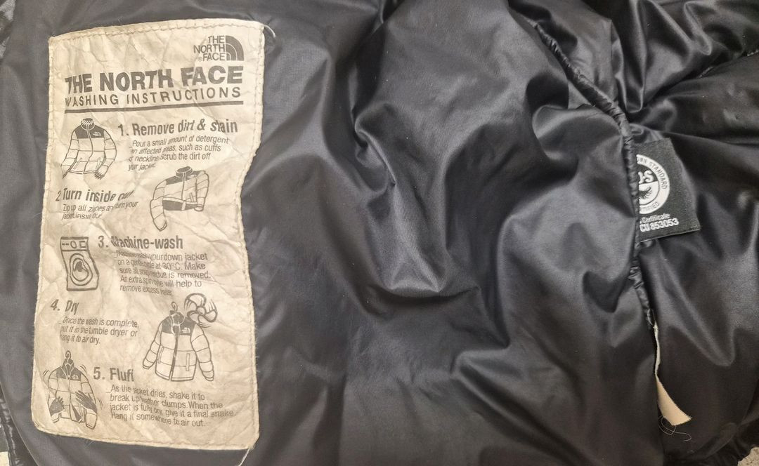 정품)노스페이스 화이트라벨 눕시 다운 자켓 리얼블랙 85(S)--5