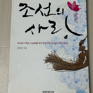 <세기를 넘나든 조선의 사랑> 권현정 지음 도서