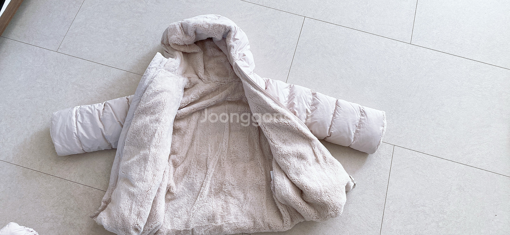 동그라미 마켓 리버시블다운점퍼 XL--2