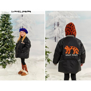 리미떼두두 레오파드양면패딩 3xl