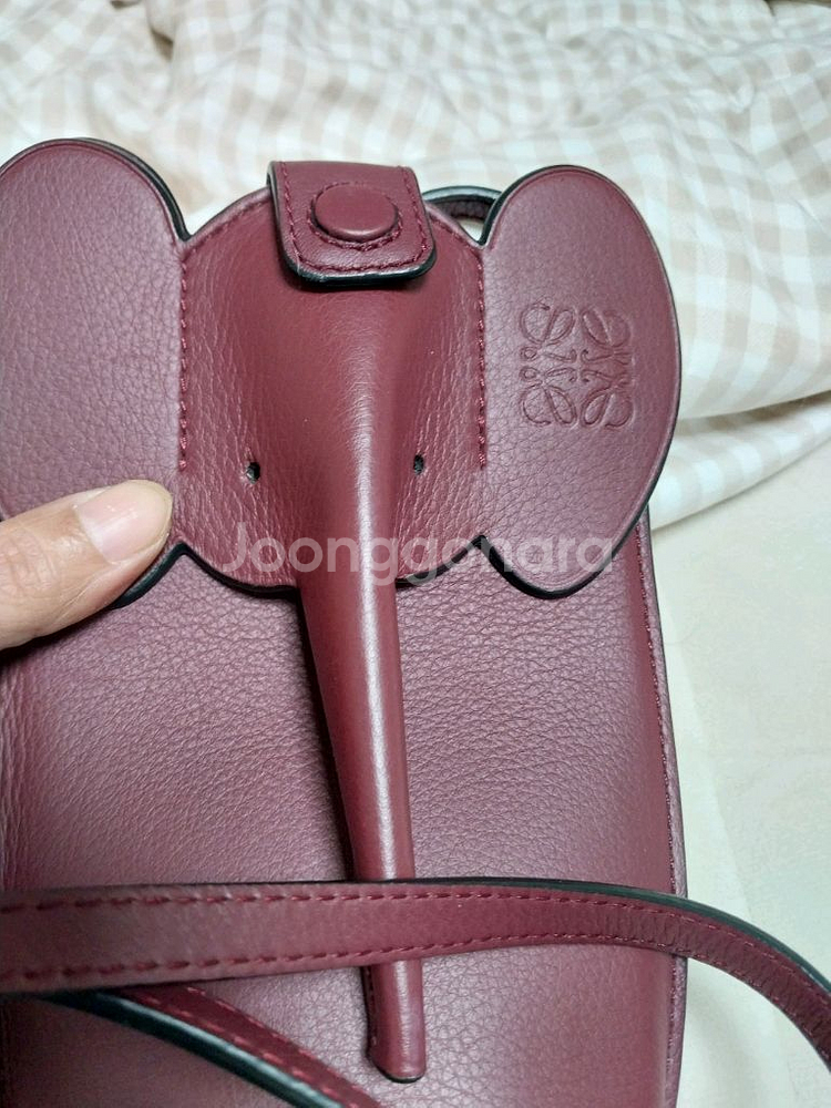 정품 로에베 엘리펀트 포켓 파우치 컨디션 쵝오--2