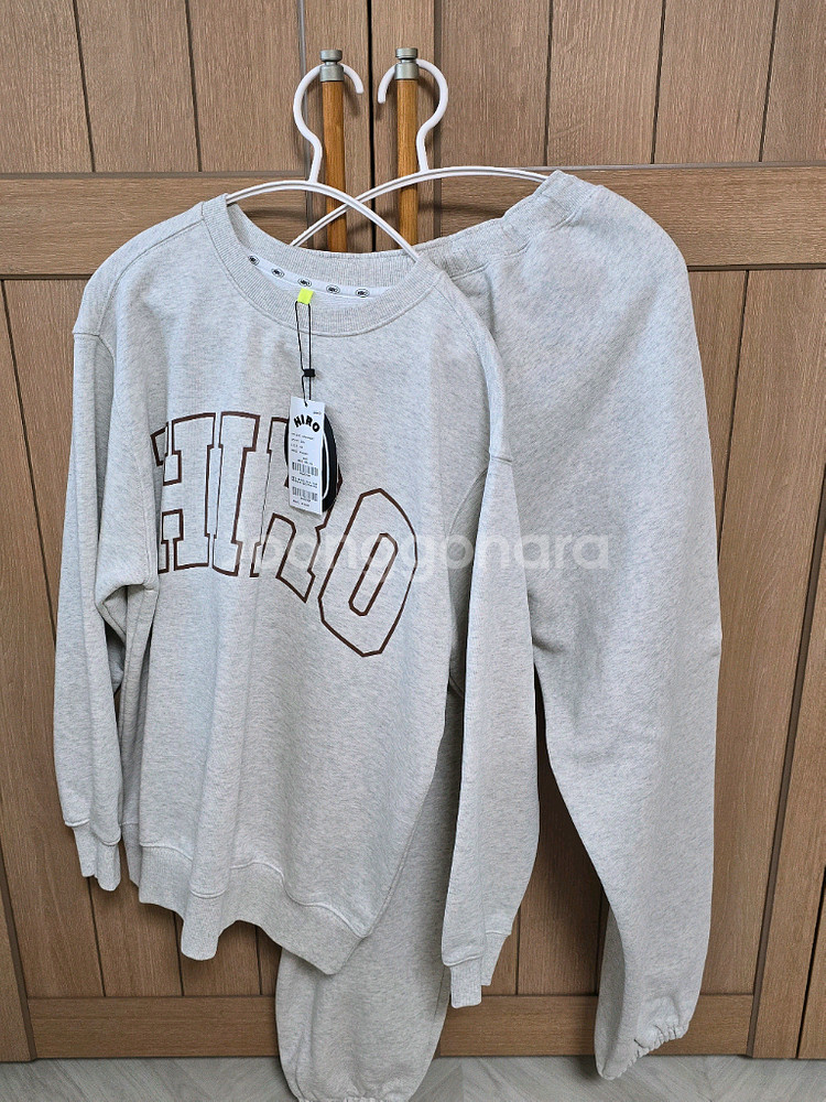 히로 블랭크 셋업 오트밀 160 새상품--0