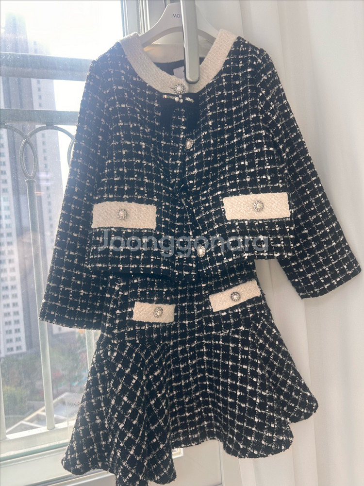 프렌치캣 재킷 스커트 셋업--0