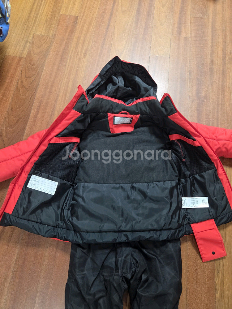 피닉스 아동 스키복 120 상하의--0