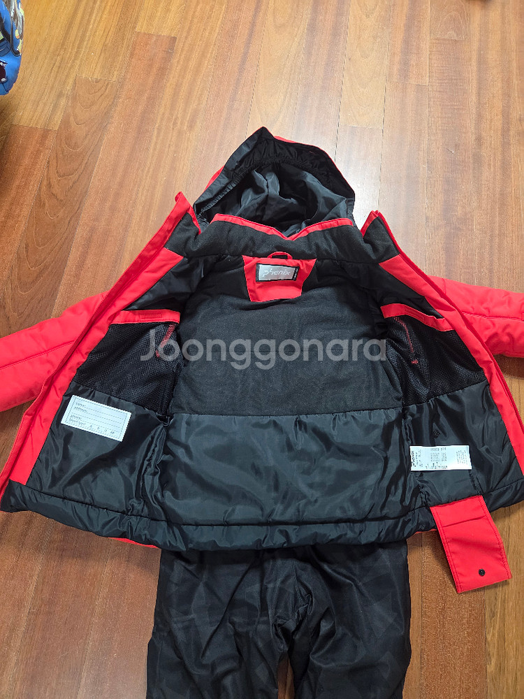 피닉스 아동 스키복 120 상하의--5