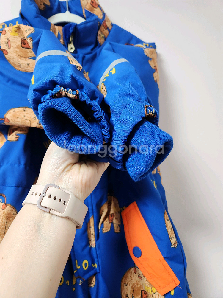 3T 4T pimpollo 파랑색 올인원 스키복--7