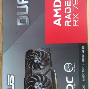 미개봉 ASUS RX 7600 8GB 그래픽카드