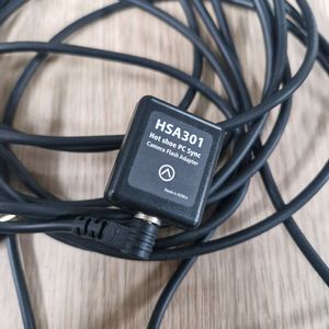 포멕스 HSA301 핫슈 동조기 PC 셋업 어댑터 케이블 포함