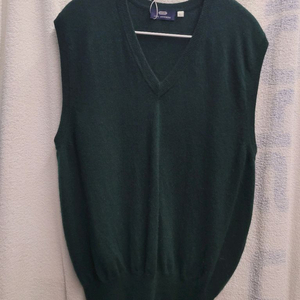 GO Bi 100% 캐시미어 조끼 남성 L