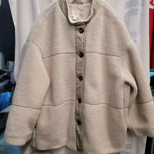 H.M 뽀글이 하프자켓 여성 US. L 훨 크게나옴