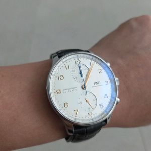 IWC 포르투기저 신형 골드핸즈 41mm