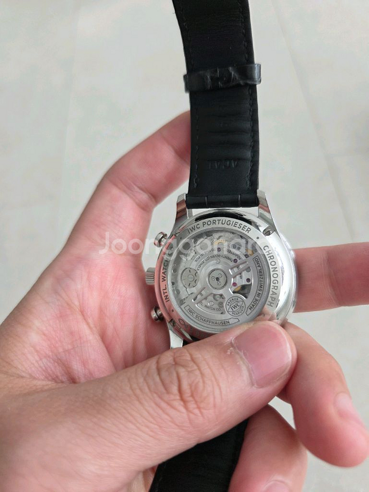 IWC 포르투기저 신형 골드핸즈 41mm--3