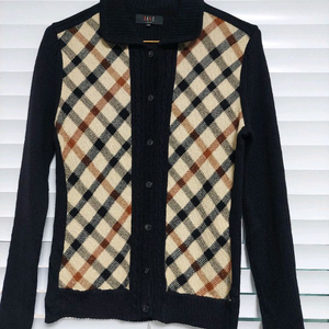 닥스 모가디건 새거수준 골지 케이블 꽈배기 모가디건