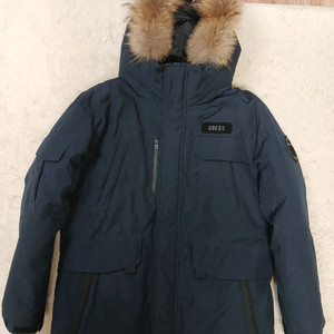 [남성105] 정품 게스 덕다운패딩 상태굿 무료배송